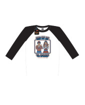 Steven Rhodes Raglan Baseball - Just Say No To Sports (T-Shirt, Long Sleeve)