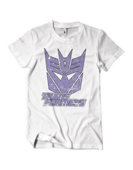 Transformers Washed Decepticon Duotone Shield (T-Shirt) obrázok 1