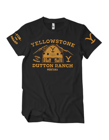 Yellowstone Barn (T-Shirt) obrázok 1