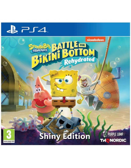 Spongebob Squarepants - Battle for Bikini Bottom Rehydrated (Shiny Edition) (PS4) obrázok 1