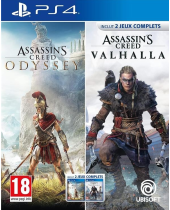 Assassins Creed Odyssey CZ + Assassins Creed Valhalla EN (PS4)