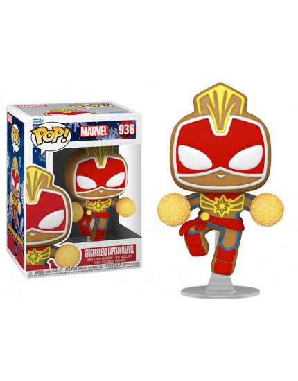 Pop! Marvel - Gingerbread Captain Marvel obrázok 1