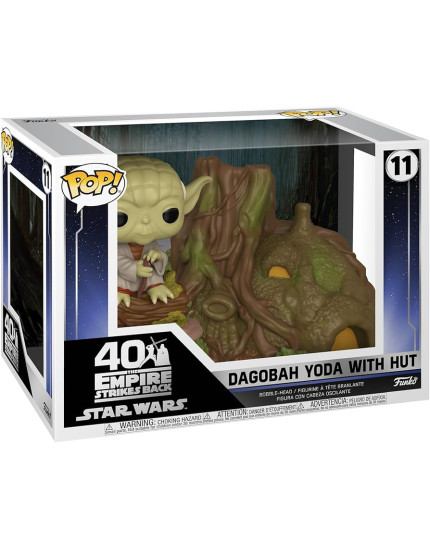 Pop! Star Wars - Dagobah Yoda with Hut obrázok 1