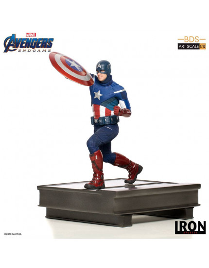 Avengers Endgame BDS Art Scale socha 1/10 Captain America 21 cm obrázok 1