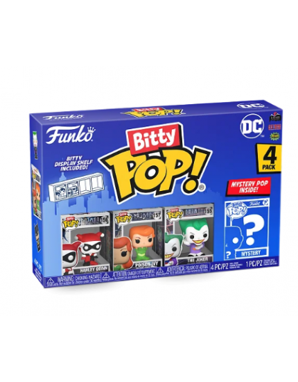 Pop! Bitty - DC - Harley Quinn (4-Pack) obrázok 1