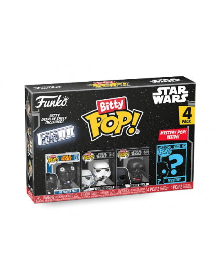 Pop! Bitty - Star Wars - Darth Vader (4-Pack) obrázok 1