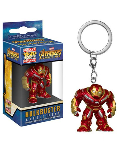 Pop! Pocket Keychain - Avengers Infinity War - Hulkbuster obrázok 1