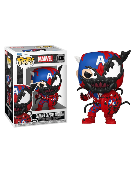 Pop! Marvel - Carnage Captain America obrázok 1