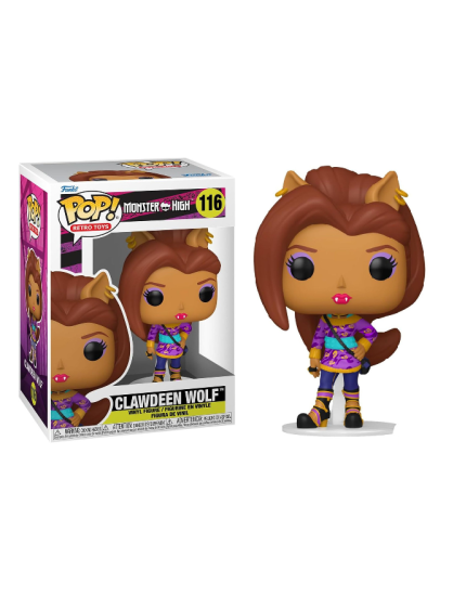 Pop! Retro Toys - Monster High - Clawdeen Wolf obrázok 1