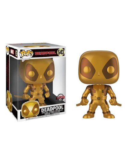 Pop! Marvel - Deadpool - Deadpool (Gold) (Special Edition, Super Sized, 25 cm) obrázok 1