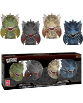 Dorbz - Game of Thrones - Rhaegal, Drogon, Viserion, Icy Viserion (4-Pack)