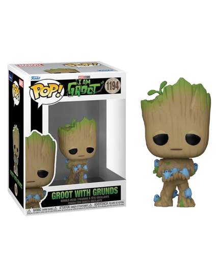 Pop! Marvel - I Am Groot - Groot with Grunds obrázok 1