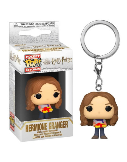 Pop! Pocket Keychain - Harry Potter - Hermione Granger (Holiday) obrázok 1