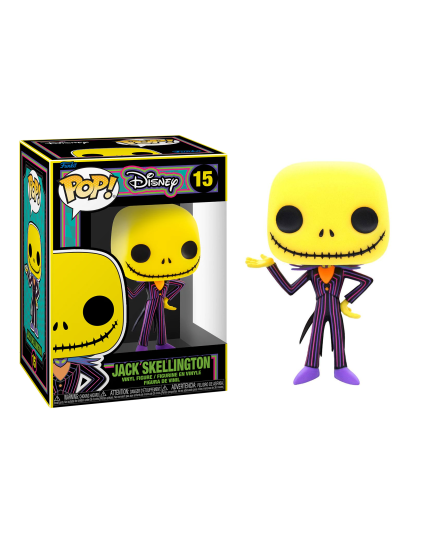 Pop! Nightmare Before Christmas - Jack Skellington (Blacklight) obrázok 1