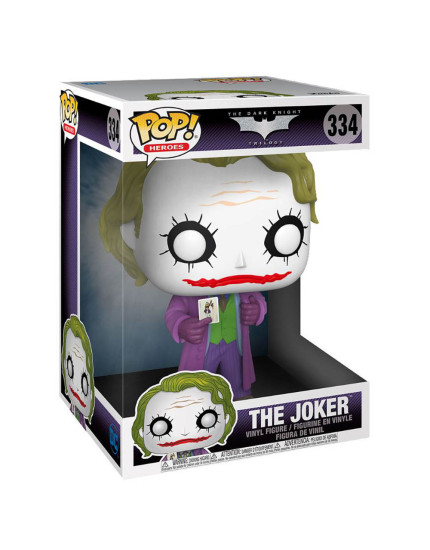 Pop! Heroes - The Dark Knight Trilogy - The Joker (Super Sized, 25cm) obrázok 1