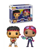 Pop! Games - Fortnite - Ryu and Brite Bomber (2-Pack, Special Edition)