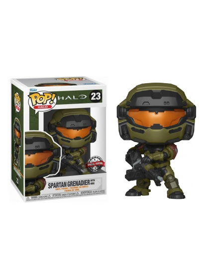 Pop! Games - Halo - Spartan Grenadier with HMG (Special Edition) obrázok 1