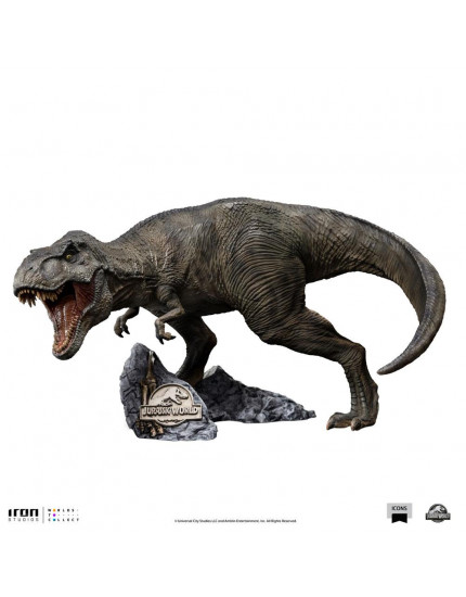 Jurassic World Icons socha T-Rex 13 cm obrázok 1