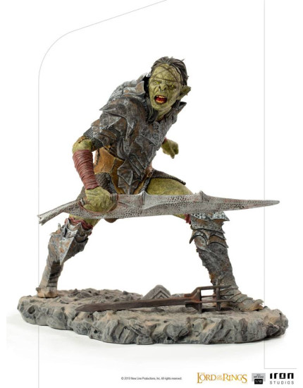 Lord Of The Rings BDS Art Scale socha 1/10 Swordsman Orc 16 cm obrázok 1