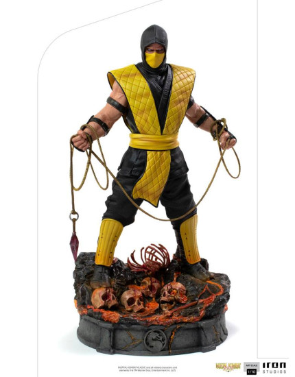 Mortal Kombat Art Scale socha 1/10 Scorpion 22 cm obrázok 1