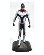 Avengers Endgame Marvel Movie Gallery PVC socha Team Suit Captain America Exclusive 23 cm