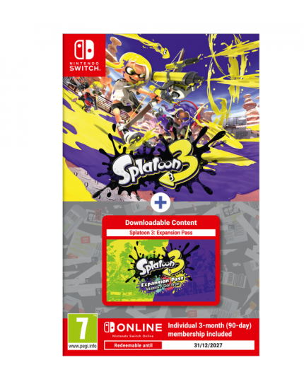 Splatoon 3 + Season Pass + NSO (NSW) obrázok 1