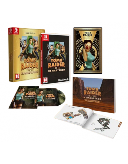 Tomb Raider 1 - 3 Remastered (Deluxe Edition) CZ (NSW) obrázok 1