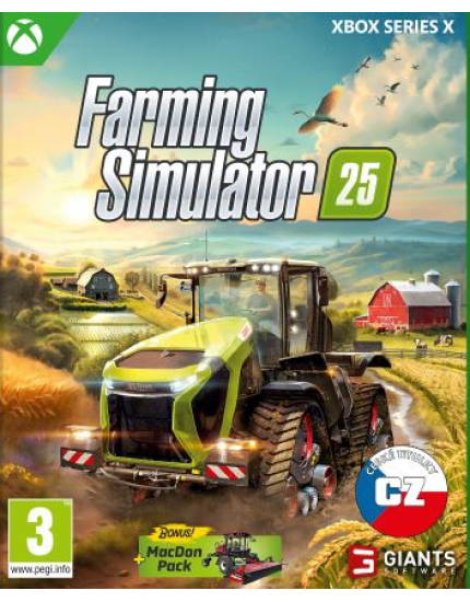 Farming Simulator 25 CZ (XSX) obrázok 1