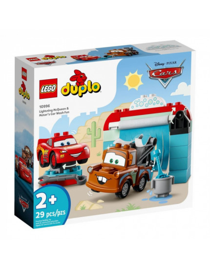 LEGO DUPLO V umyvárke s Bleskovým McQueenom a Materom obrázok 1