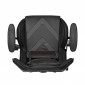 MARVO CH-106BK GAMING CHAIR BLACK obrázok 4