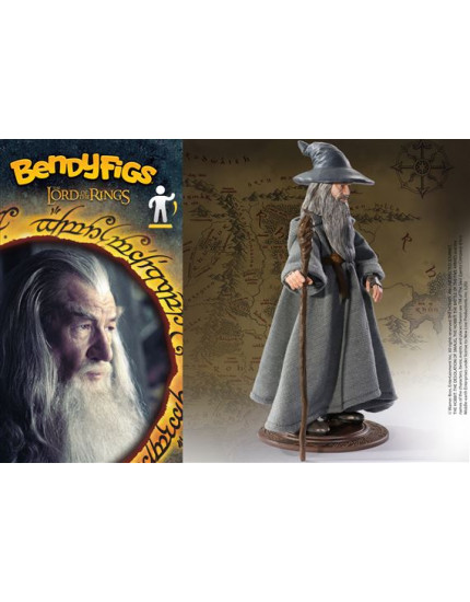 Noble Collection - BendyFigs - Lord of the Rings - Gandalf obrázok 1