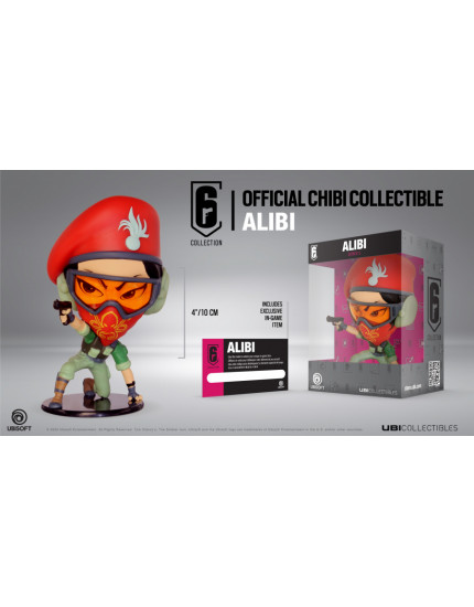 Rainbow Six Siege Chibi Figurine - Alibi obrázok 1