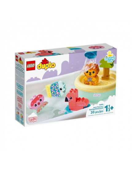 LEGO DUPLO Zábava vo vani - Plávajúci ostrov so zvieratkami obrázok 1