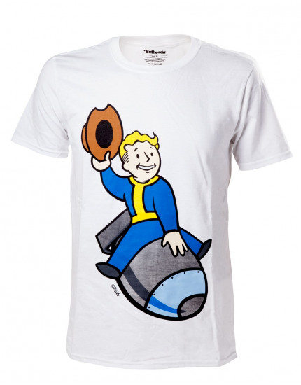 Fallout 4 - Vault Boy Bomber (T-Shirt) obrázok 1