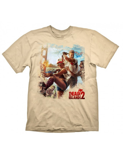 Dead Island 2 Key Art Golden Gate Cream (T-Shirt) obrázok 1