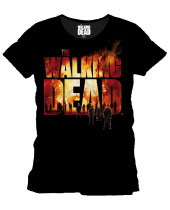 Walking Dead Burning Logo (T-Shirt)