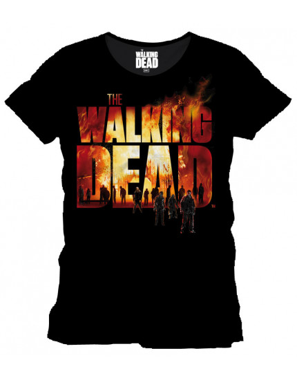 Walking Dead Burning Logo (T-Shirt) obrázok 1