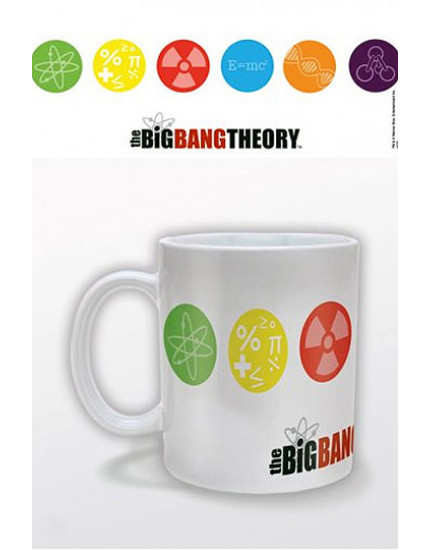 Big Bang Theory hrnček Symbols obrázok 1