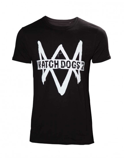 Watch Dogs 2 Logo + Text (T-Shirt) obrázok 1