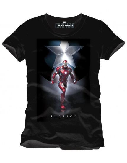 Captain America Civil War Justice (T-Shirt) obrázok 1