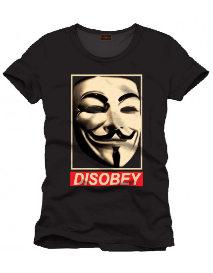 V for Vendetta - Disobey (T-Shirt) obrázok 1