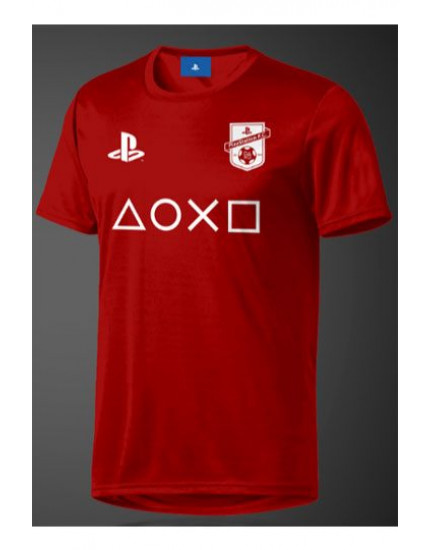 PlayStation eSport Functional Gear - F.C Red (T-Shirt) obrázok 1