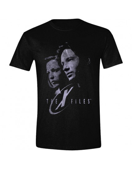 X-Files - Mulder and Scully Greyscale (T-Shirt) obrázok 1