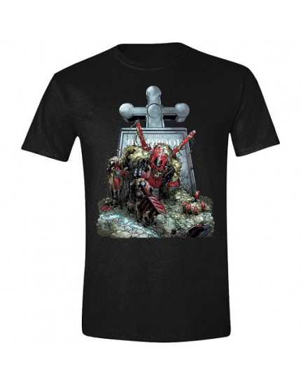 Deadpool - Tombstone (T-Shirt) obrázok 1