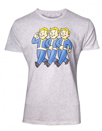 Fallout 76 - Three Vault Boys (T-Shirt) obrázok 1