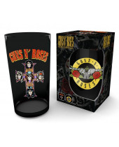 Guns N Roses Premium Pint Glass Logo