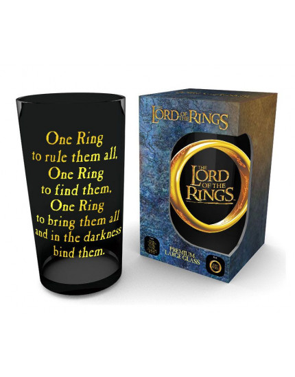 Lord of the Rings Premium Pint Glass One Ring obrázok 1