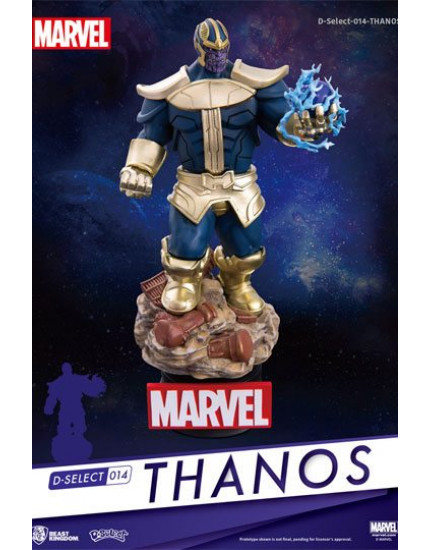 Marvel D-Select PVC Diorama Thanos 15 cm obrázok 1