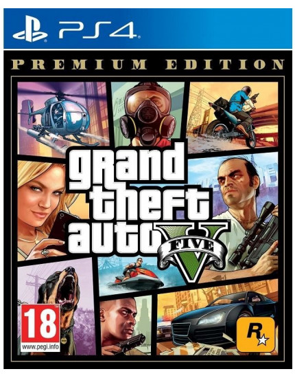 Grand Theft Auto 5 (GTA 5) Premium Edition (PS4) (bazár) obrázok 1